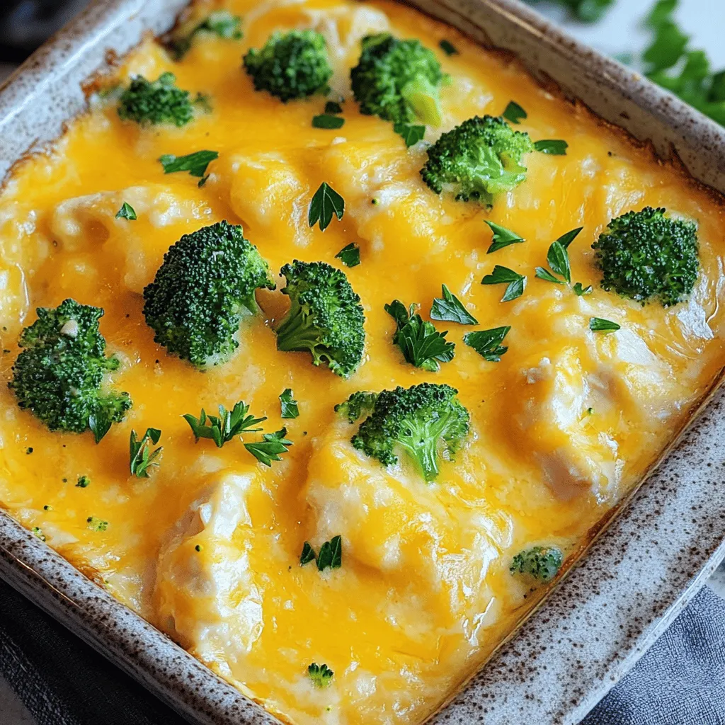 Cheesy Chicken Casserole Simple and Comforting Dish