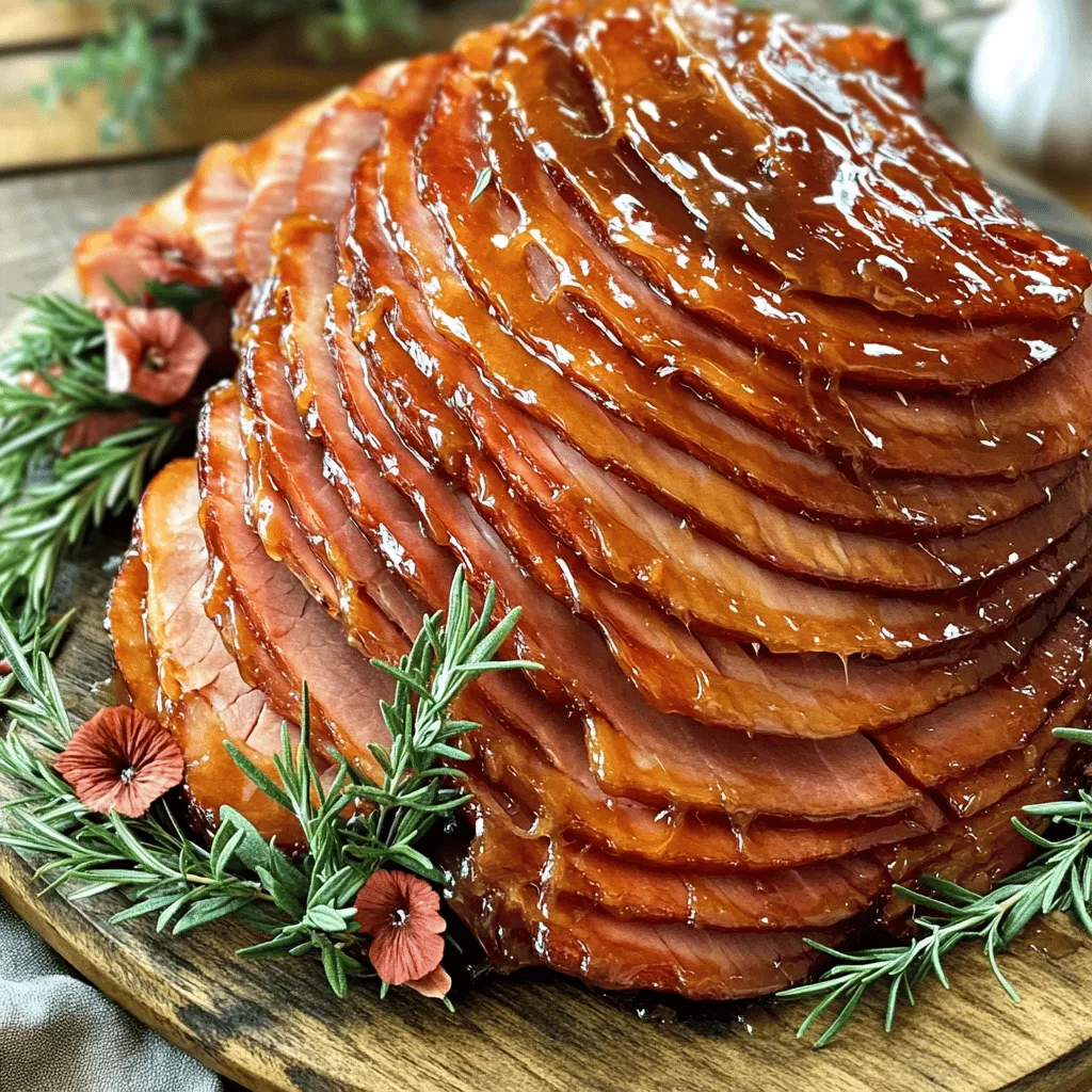 Slow Cooker Maple Brown Sugar Ham Delightful Recipe