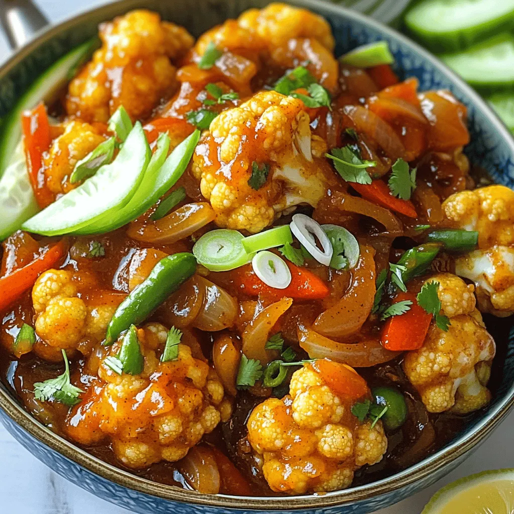 Gobi Manchurian Flavorful Cauliflower Dish Recipe