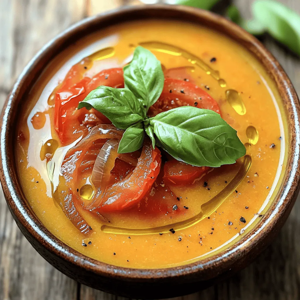 Easy Roasted Tomato Soup Simple and Tasty Recipe