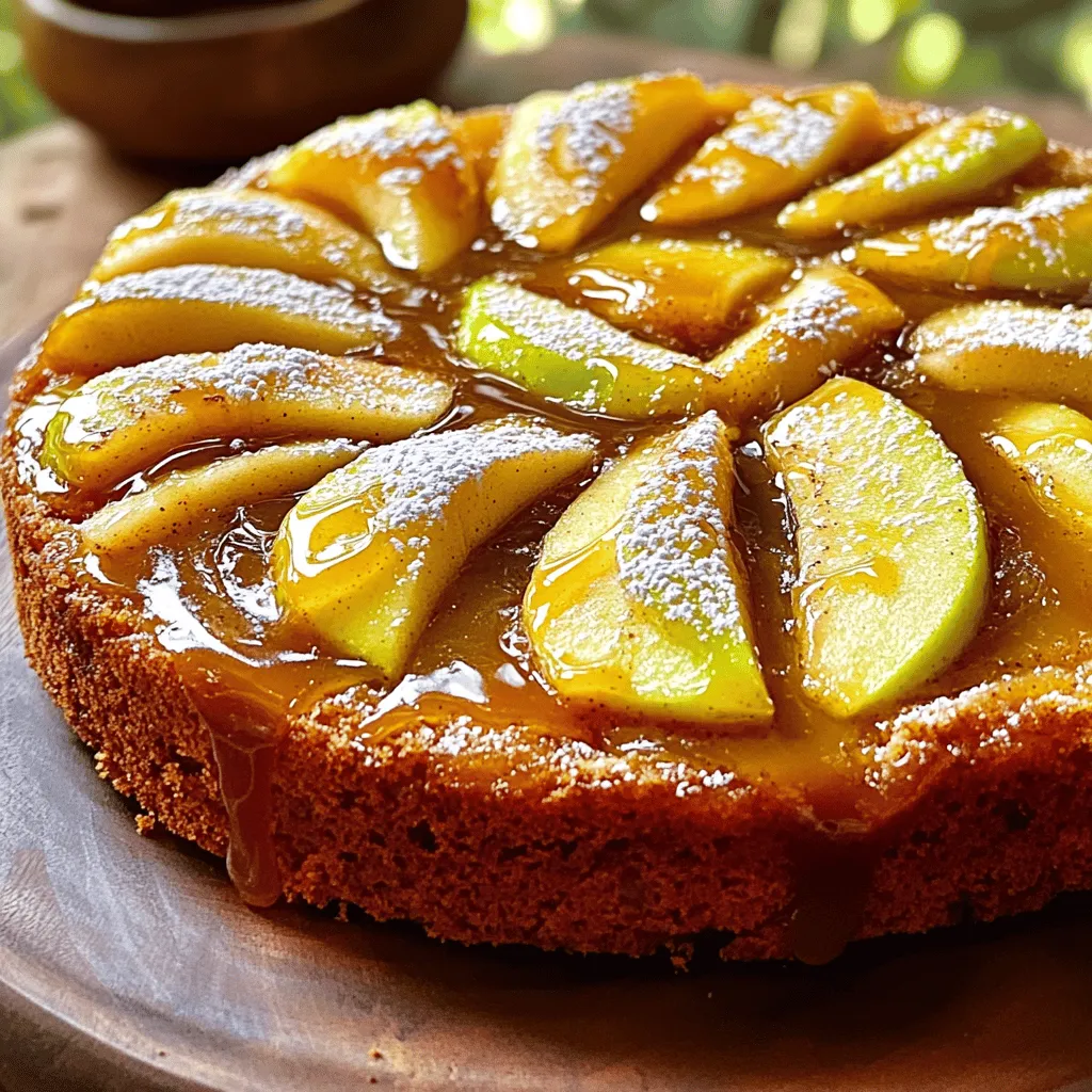 Caramel Apple Upside-Down Cake Irresistible and Sweet
