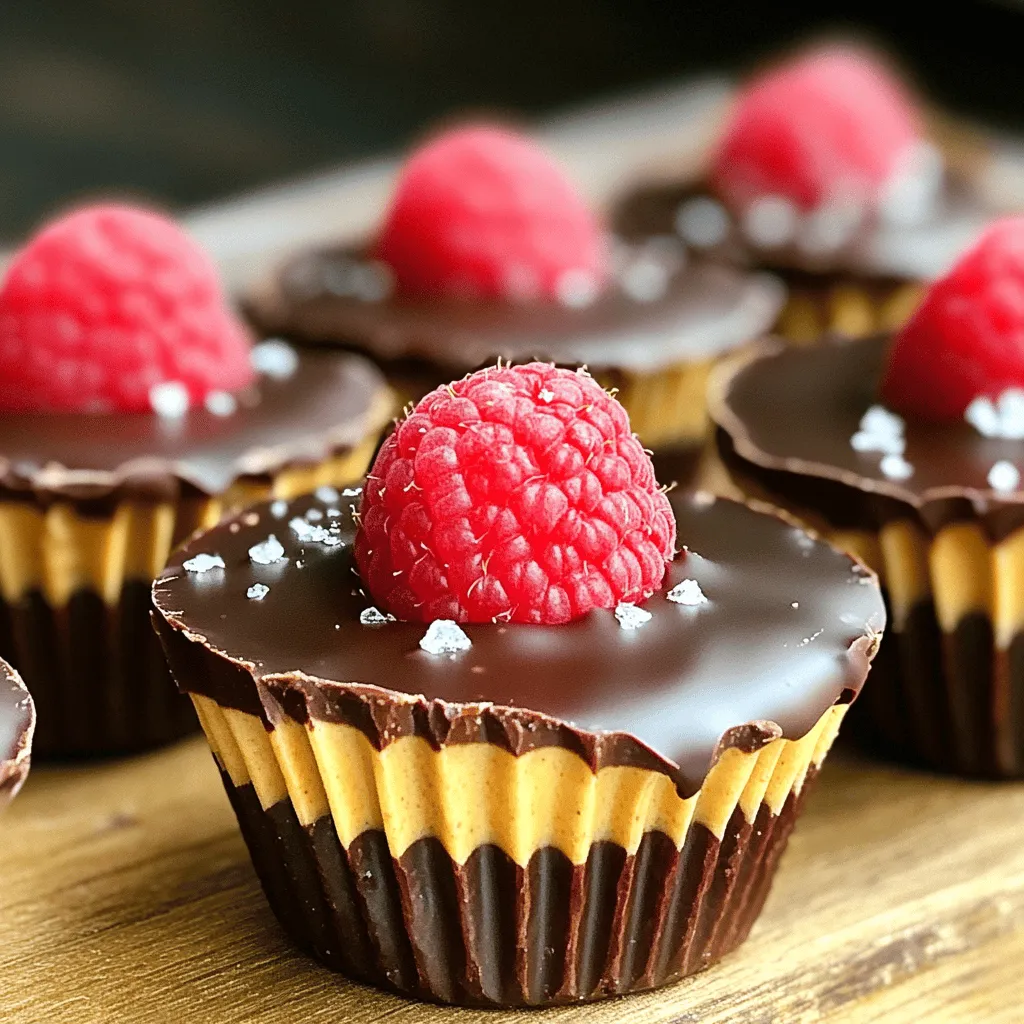 Chocolate Raspberry Peanut Butter Cups Indulging Delight