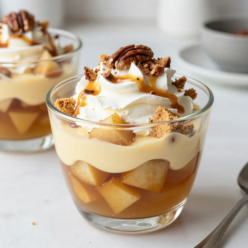 Caramel Apple Trifle Delightful Layered Dessert