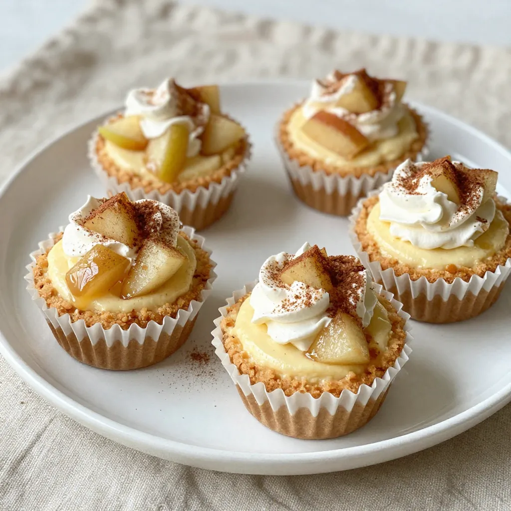Mini Apple Cheesecakes Irresistible and Easy Recipe