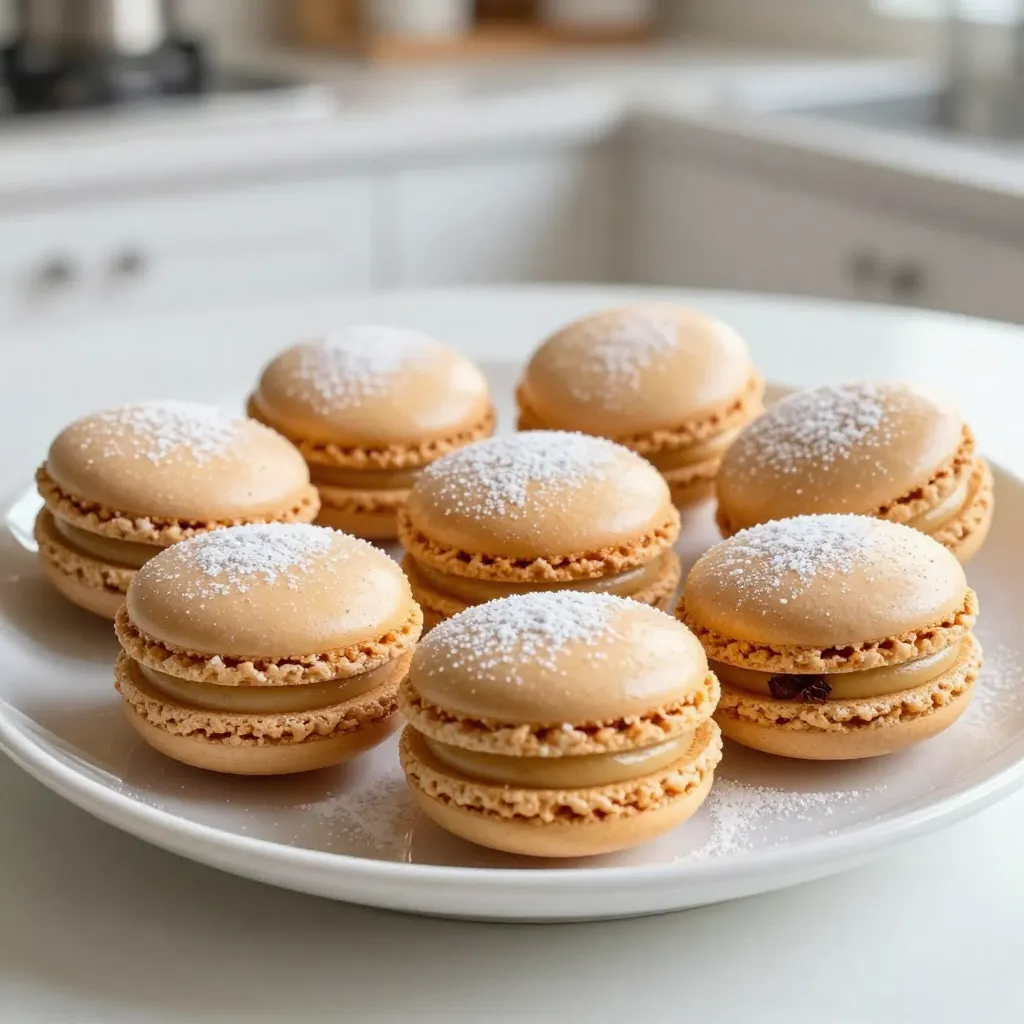 Gingerbread Macarons Delightful Holiday Treat Recipe