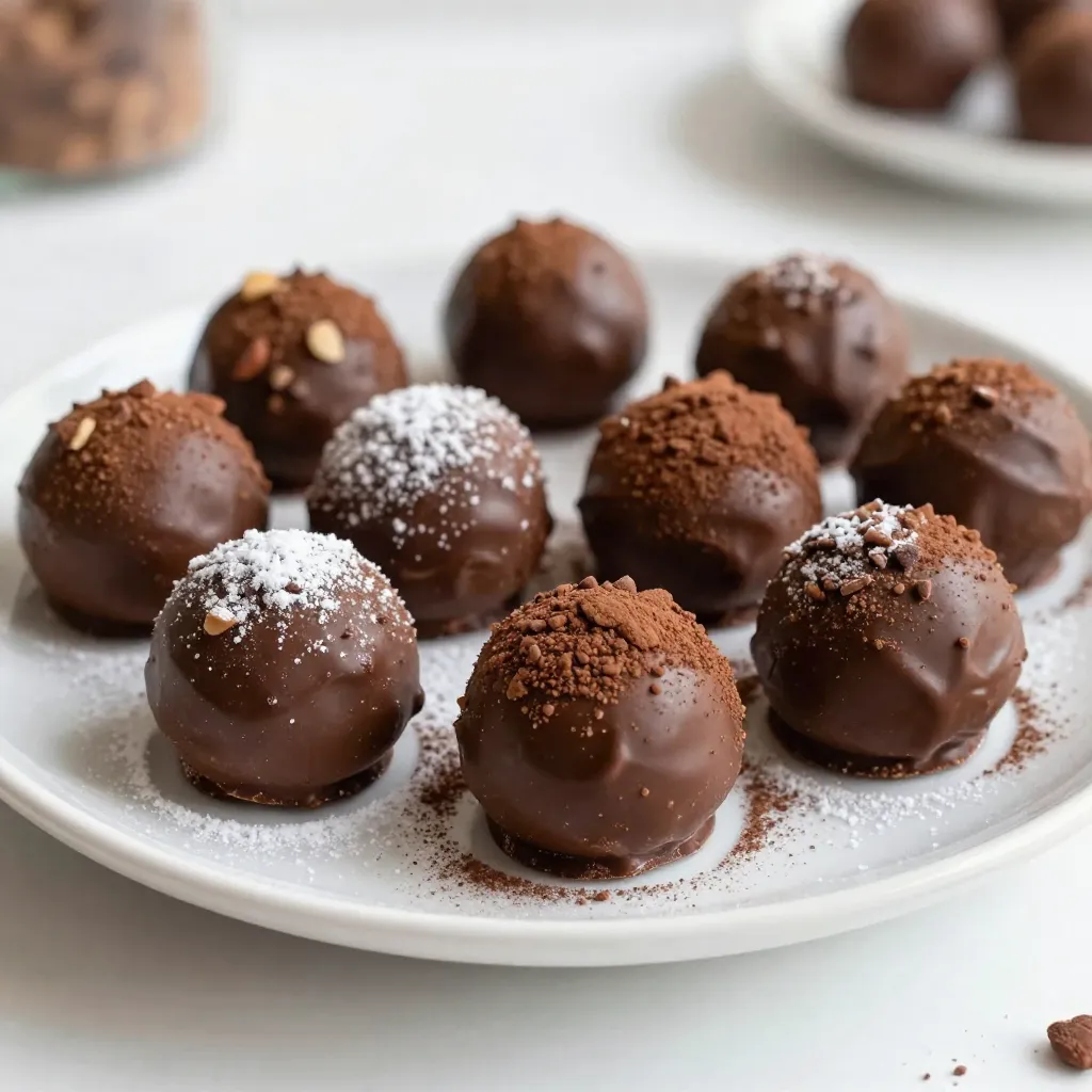 Amaretto Chocolate Truffles Decadent Easy Recipe