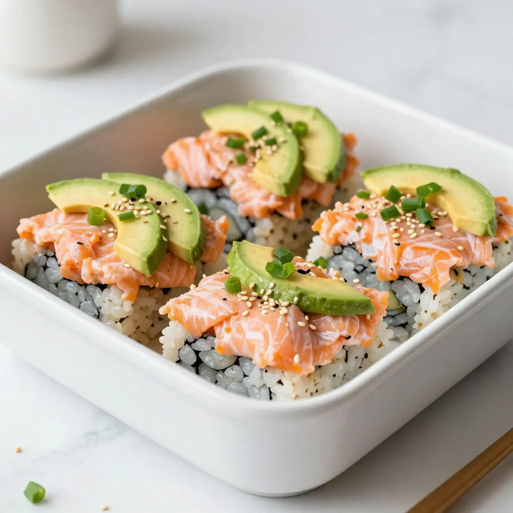 Spicy Salmon Sushi Bake Flavorful Dish to Enjoy