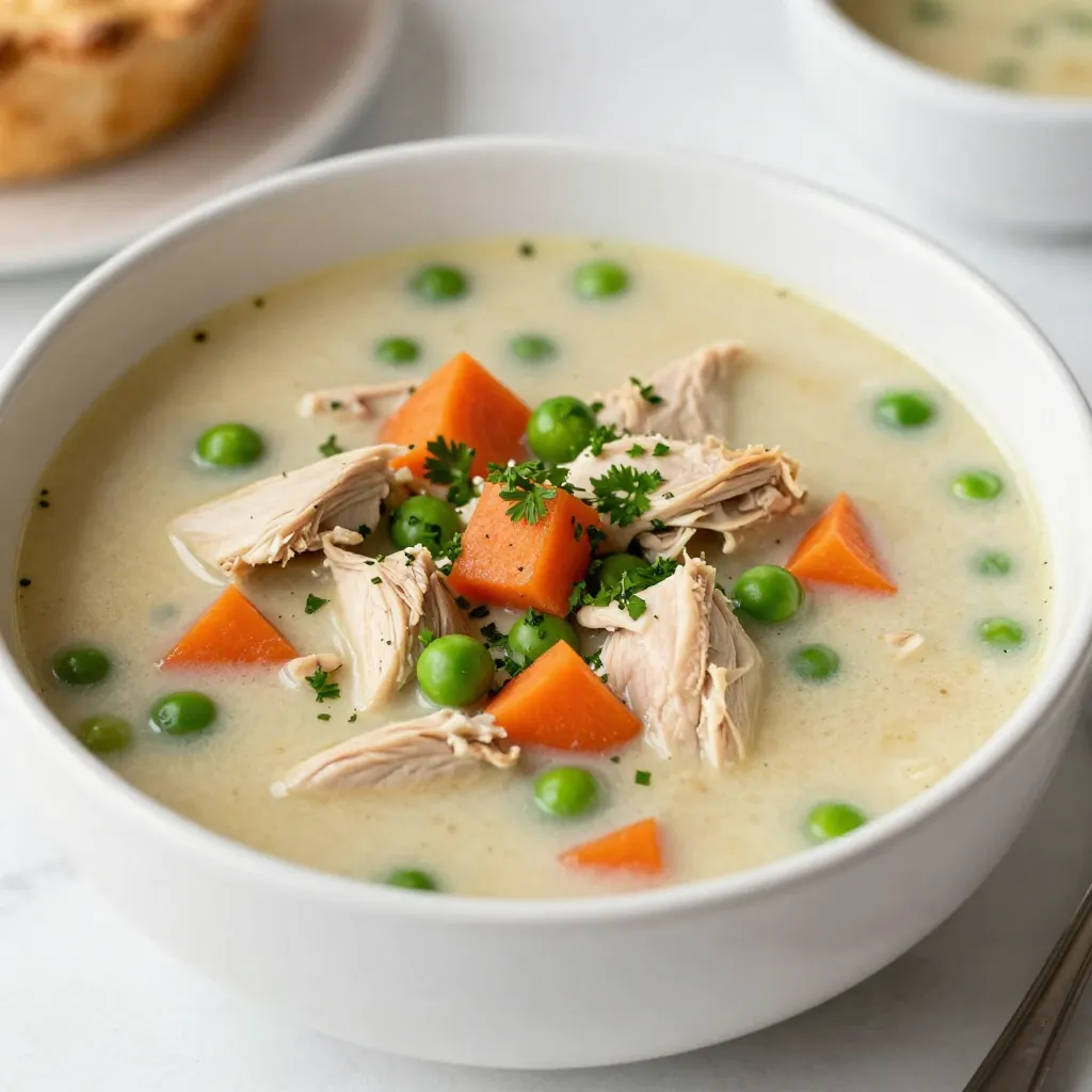 Savory Chicken Pot Pie Soup Easy and Comforting Meal