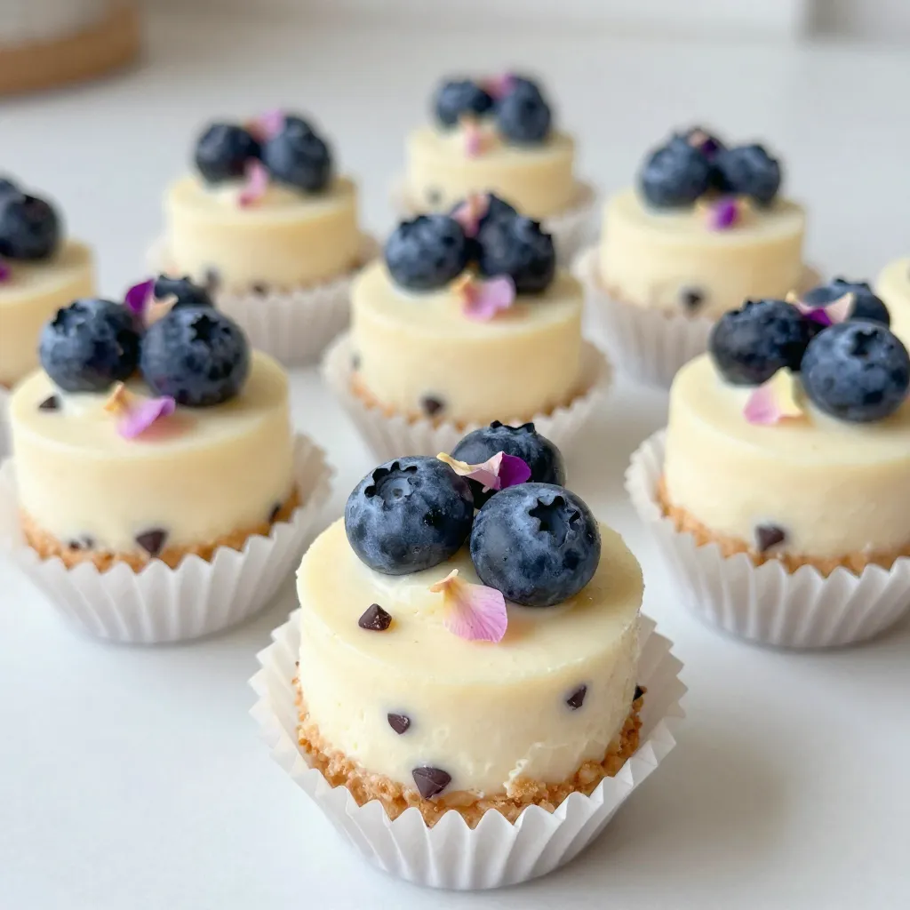 Gnome Mini Cheesecakes Deliciously Simple Treat