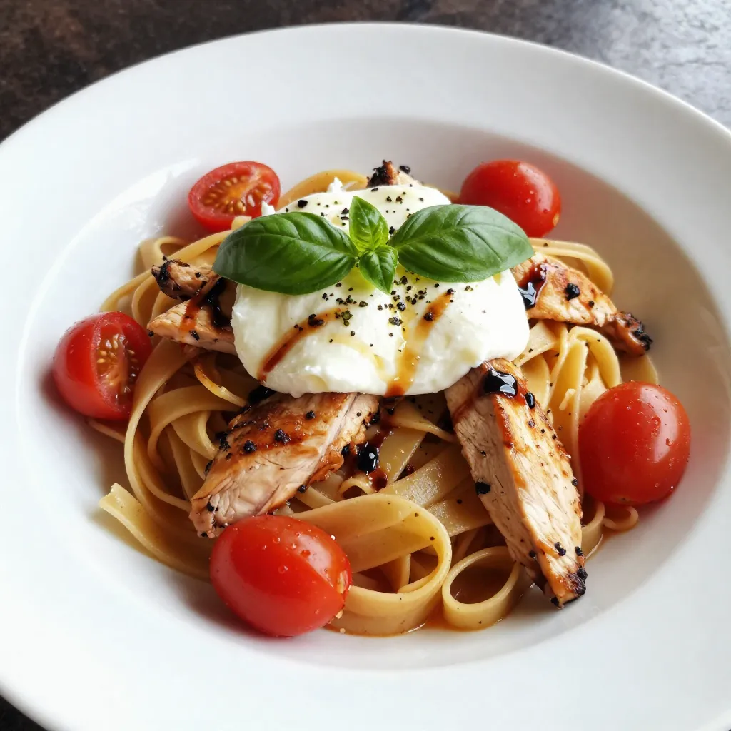 Bruschetta Chicken Pasta Flavorful and Simple Meal