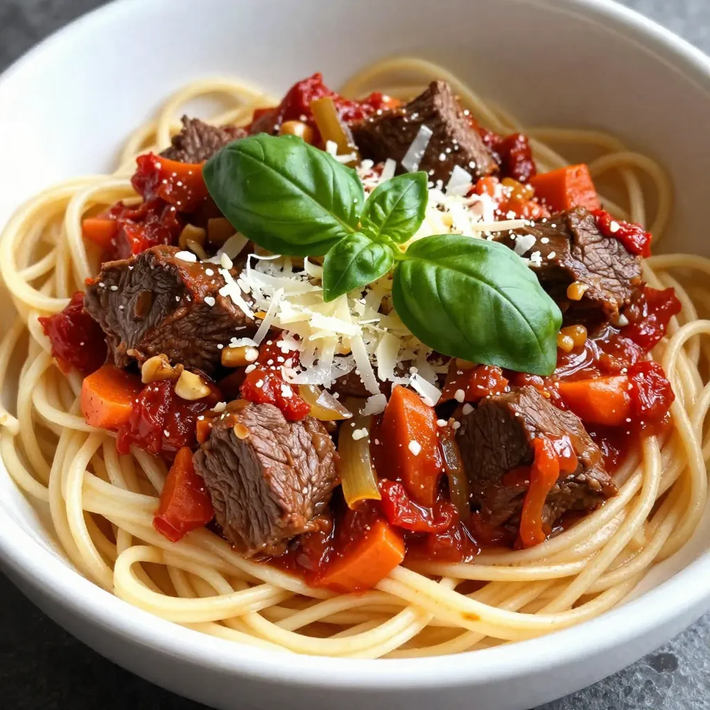 Slow Cooker Beef Ragu Hearty and Savory Dish
