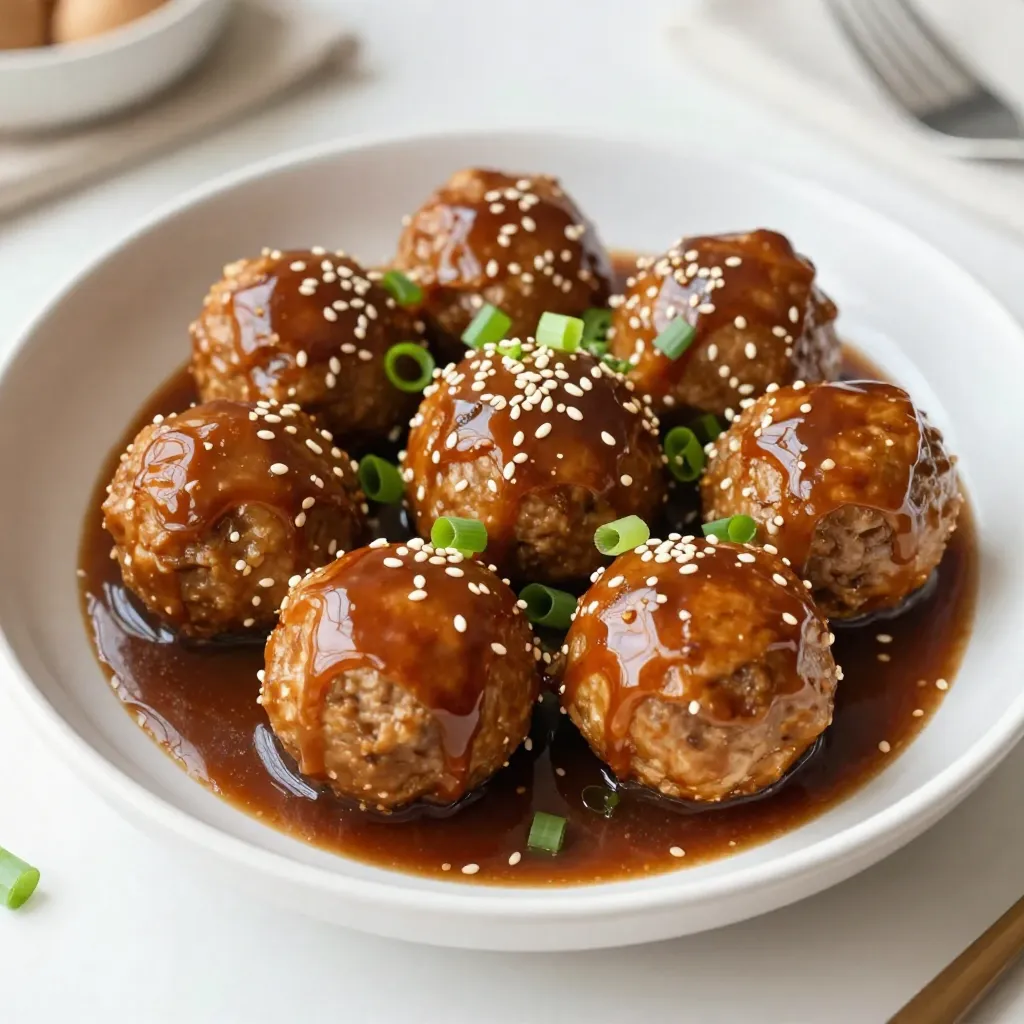 Savory Slow Cooker Asian Meatballs Simple Recipe Guide