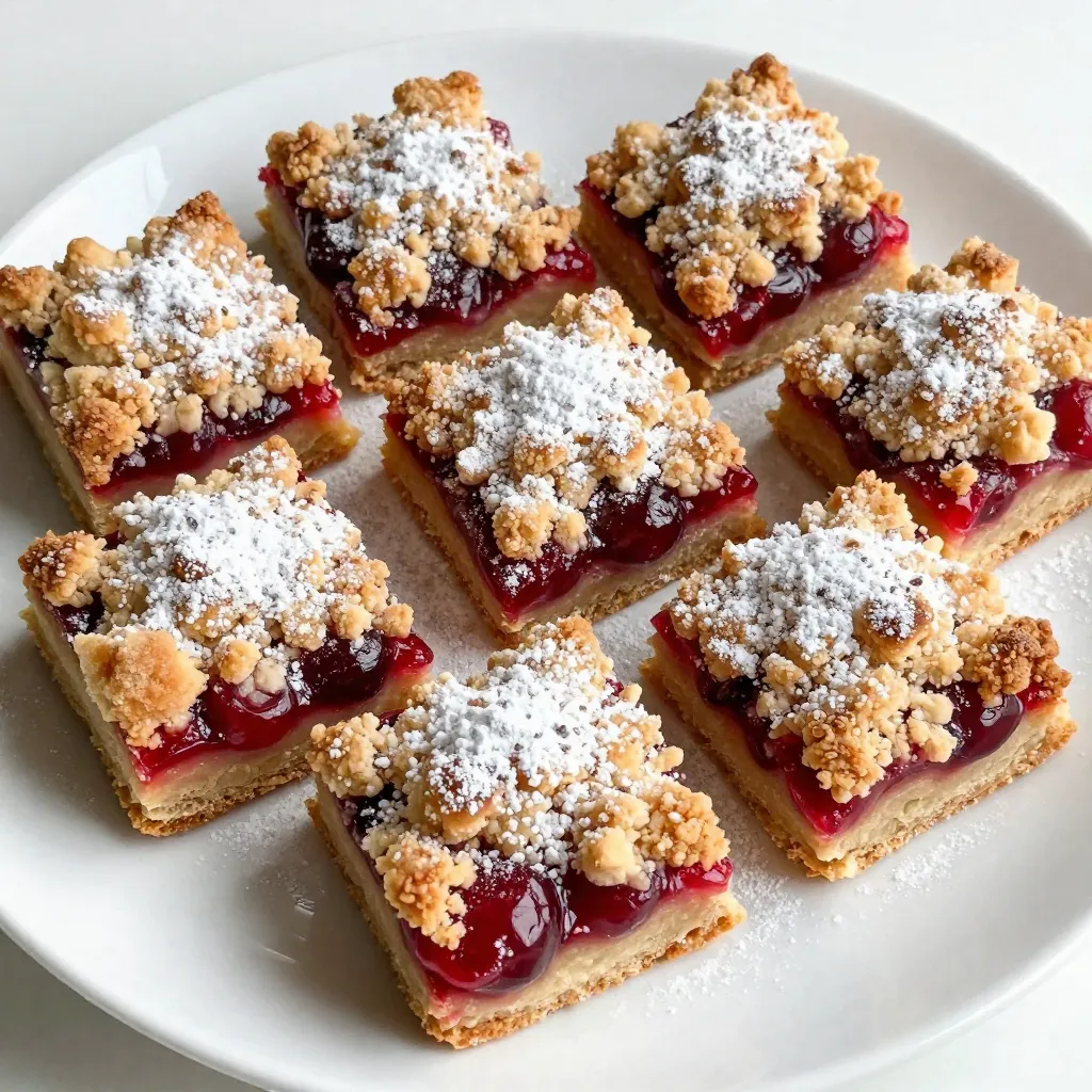 Christmas Cherry Bars Simple and Festive Treat