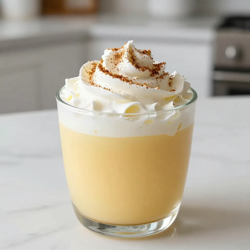 Homemade Holiday Eggnog Creamy and Rich Delight