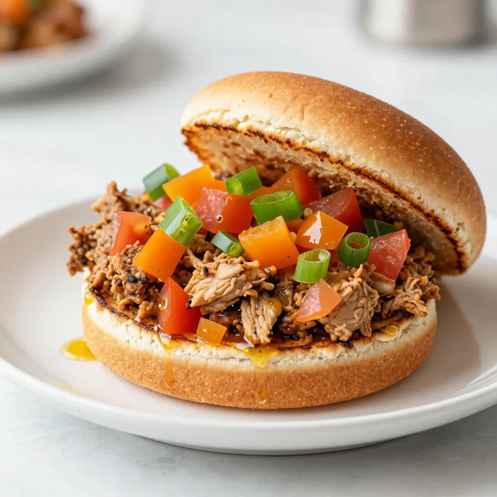Cajun Chicken Sloppy Joes Flavorful and Easy Meal