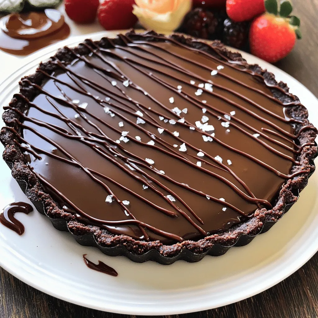 Decadent Dark Chocolate Tart Easy and Delicious Recipe