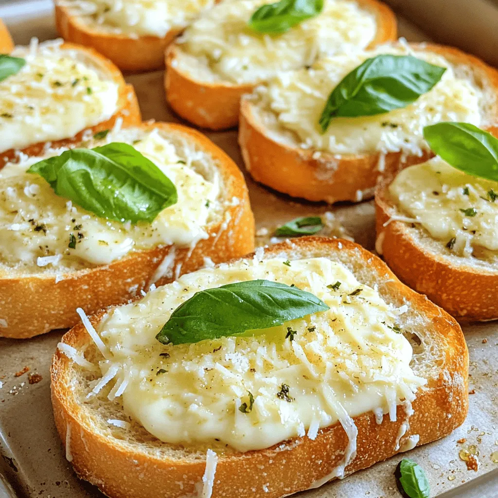 Cheesy Garlic Bread Melts Irresistible and Simple Treat
