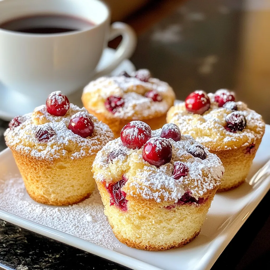 Cranberry Coffee Cake Muffins Moist and Flavorful Treat