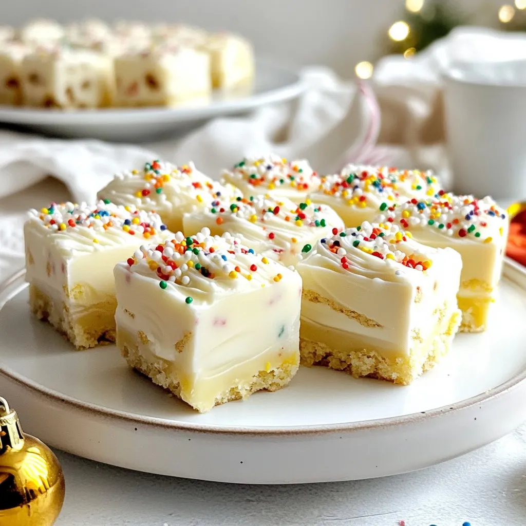 Sugar Cookie Christmas Fudge Delightful Holiday Treat