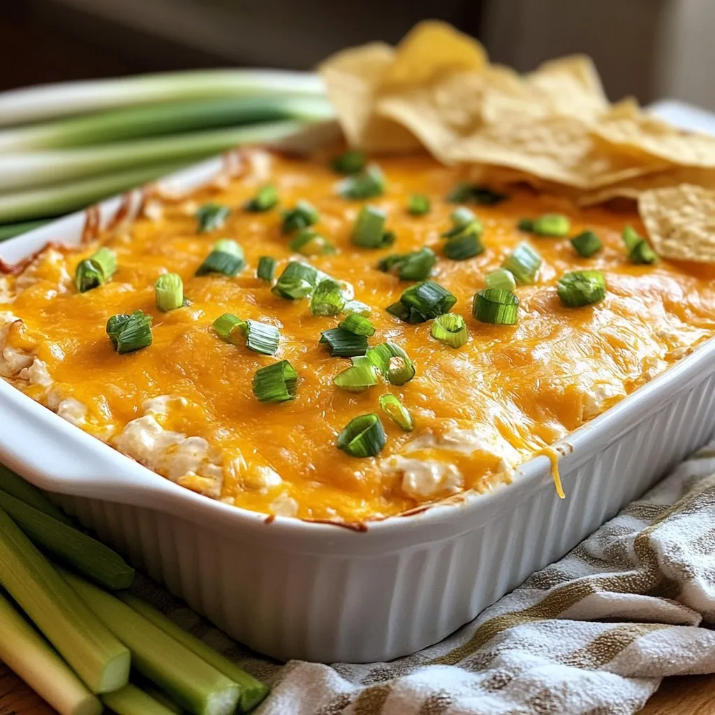 Easy Buffalo Chicken Dip Flavorful and Quick Recipe