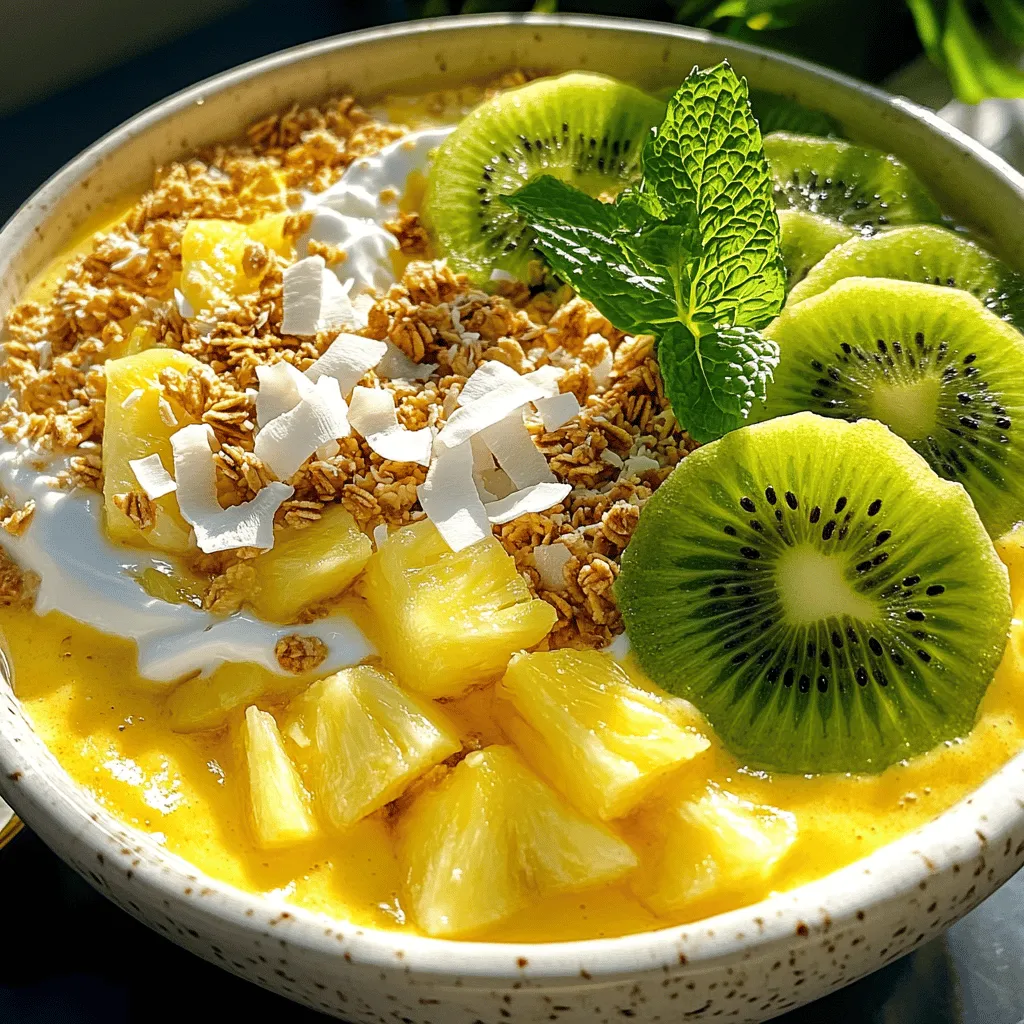 Thick Smoothie Bowls Packed with Flavorful Goodness