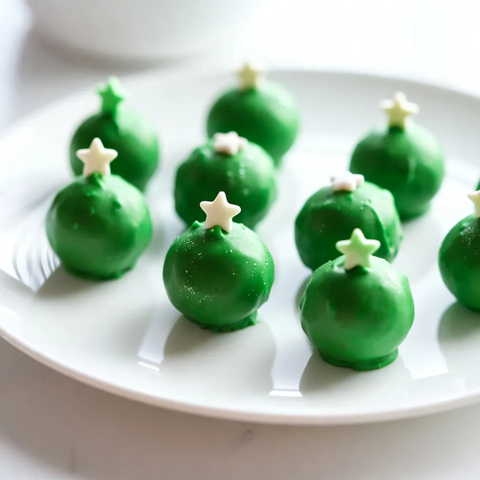 Christmas Tree Cake Balls Delightful Holiday Treat