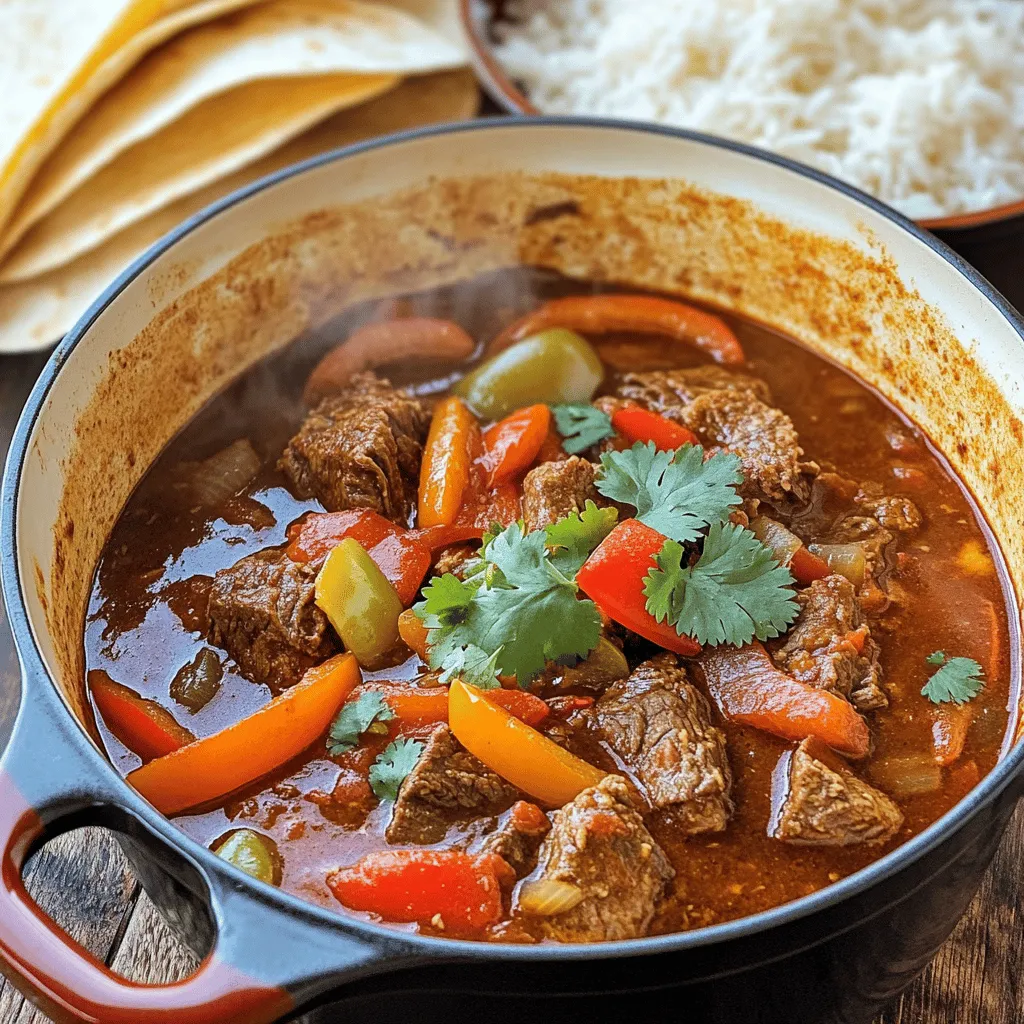 To make a great carne guisada, you need simple, fresh ingredients. Each one plays a role in building flavor and richness.