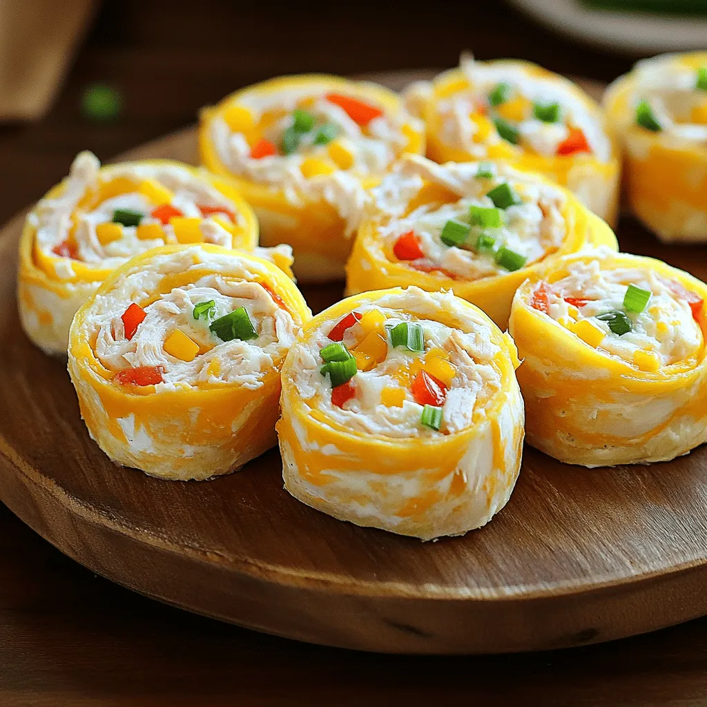 Chicken Ranch Pinwheels Tasty and Easy Snack Idea