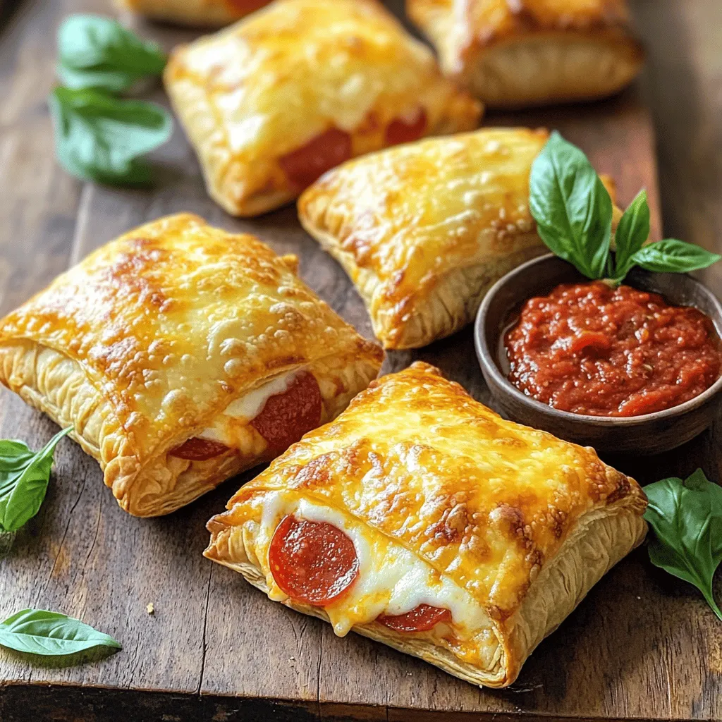 Easy Cheesy Pizza Pockets Simple and Fun Recipe