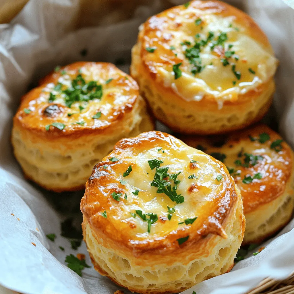 Pillsbury Biscuit Garlic Butter Cheese Bombs are warm, cheesy treats. They use simple ingredients and are easy to make. You start with a can of Pillsbury biscuit dough. You fill each biscuit with gooey cheese and buttery garlic goodness.