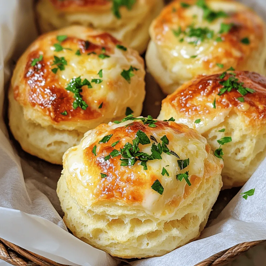 Pillsbury Biscuit Garlic Butter Cheese Bombs Delight