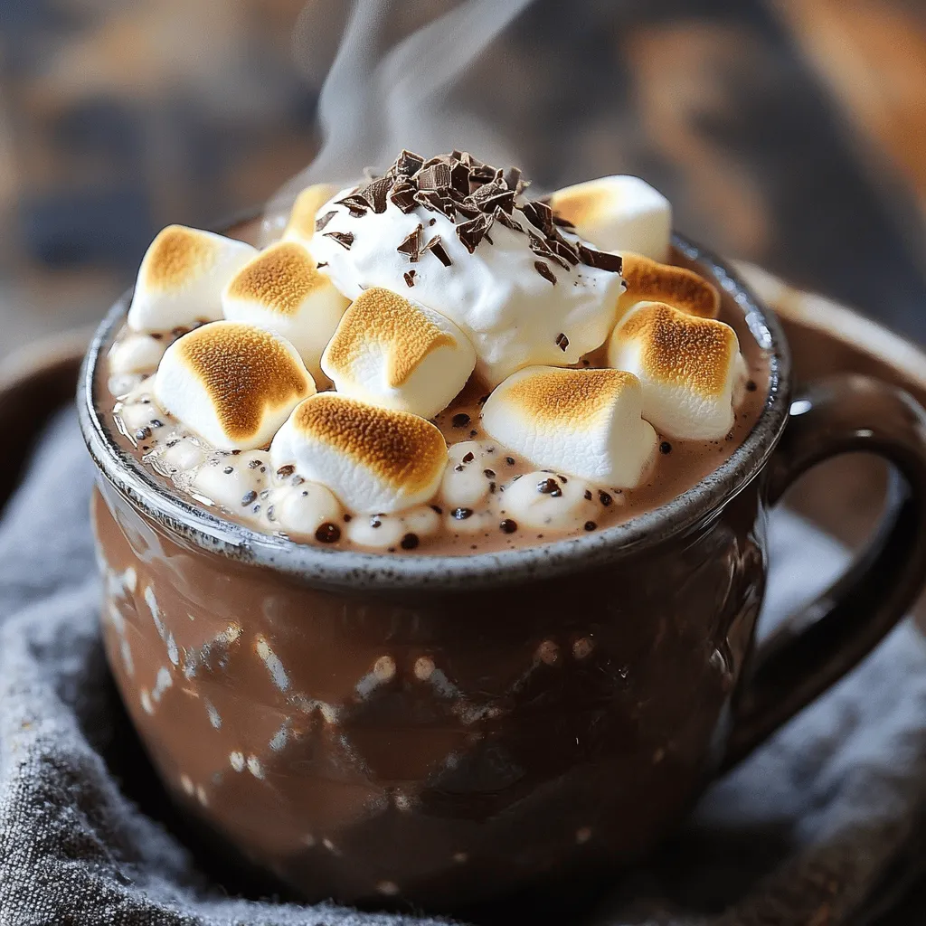 Toasted Marshmallow Hot Cocoa Delightful and Creamy