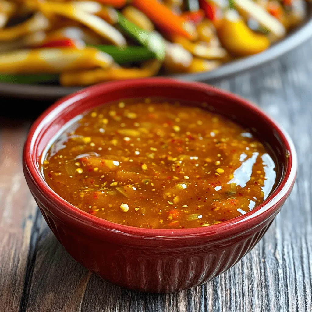 Homemade Schezwan Sauce Flavorful and Easy Recipe