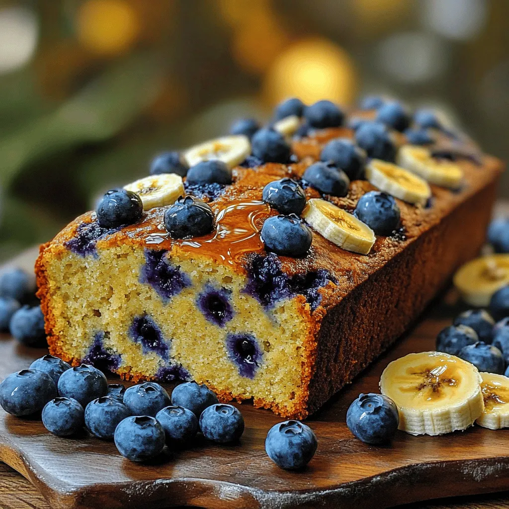 Blueberry Banana Yogurt Loaf Irresistible and Simple