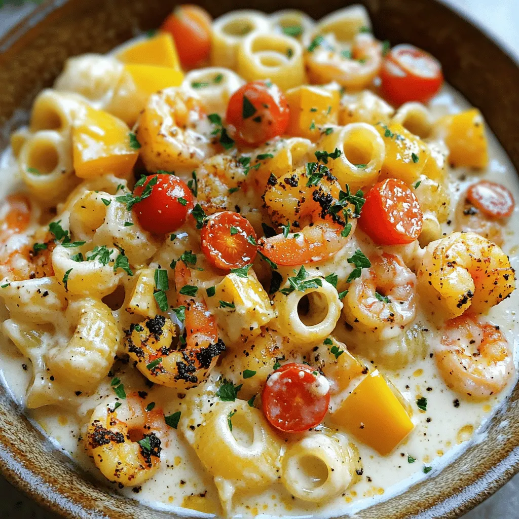 Blackened Shrimp Cavatappi Flavorful Dinner Delight