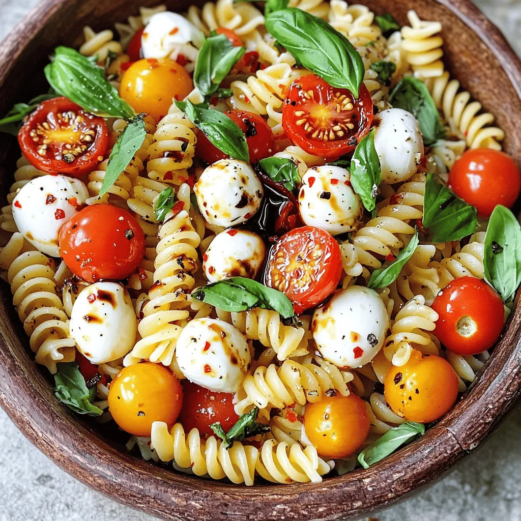Caprese Pasta Salad Fresh and Flavorful Delight