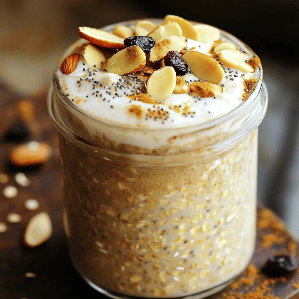 Chai Latte Overnight Oats Healthy and Flavorful Start