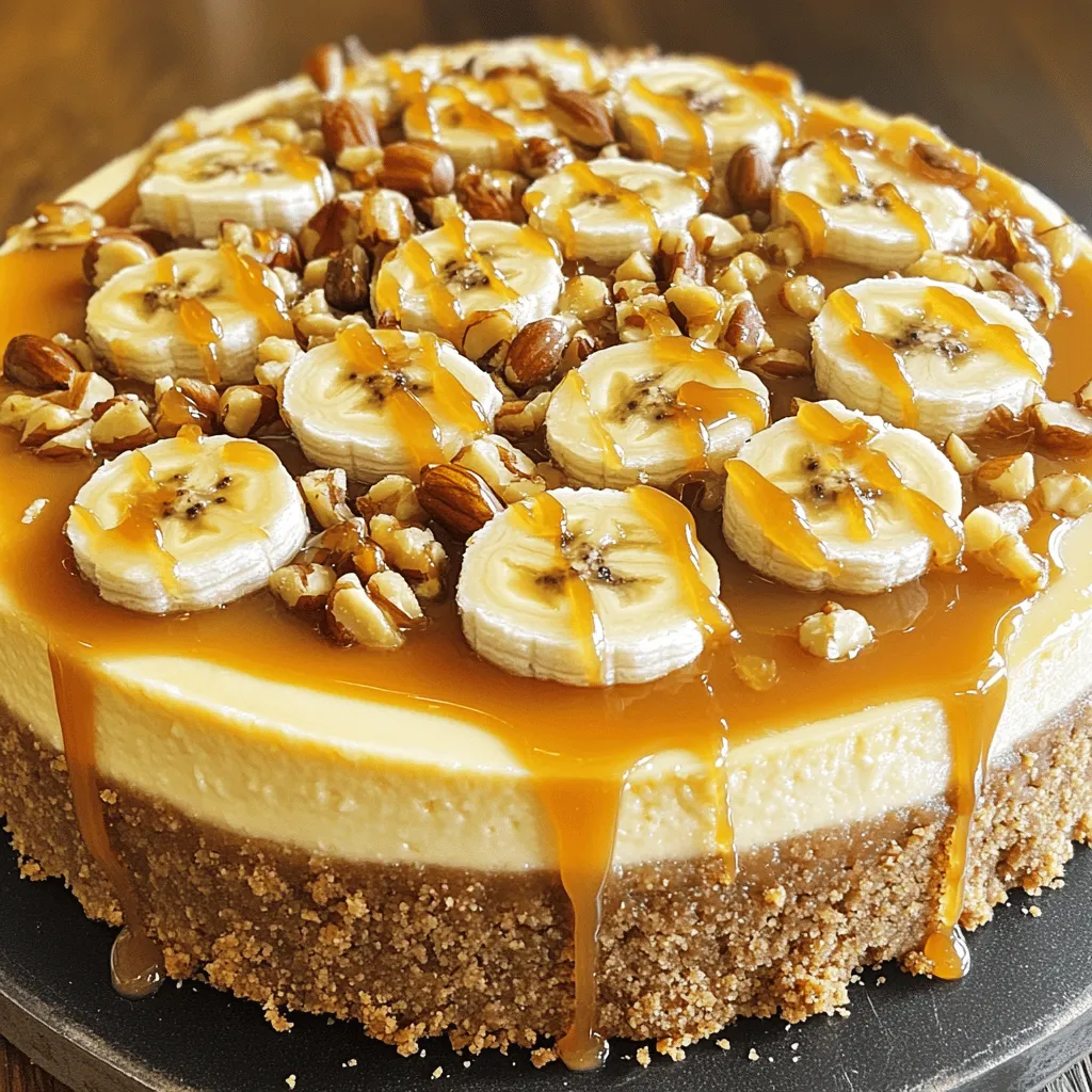 Irresistible Banana Caramel Nut Cheesecake Recipe