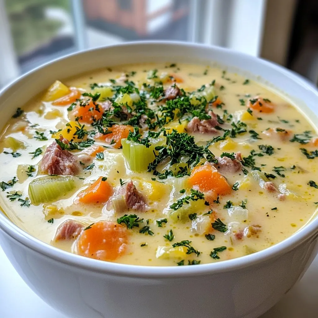 Creamy Reuben Soup Flavorful and Comforting Bowl