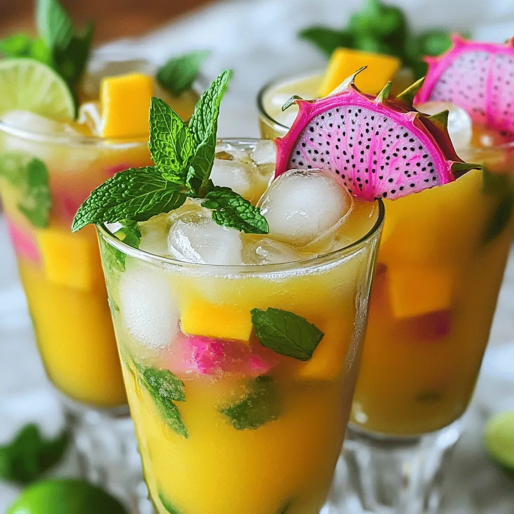 The Mango Dragonfruit Refresher by Starbucks is a vibrant drink. It combines mango juice and dragonfruit. This drink is a bright pink color that stands out. It has a refreshing taste and a smooth texture.