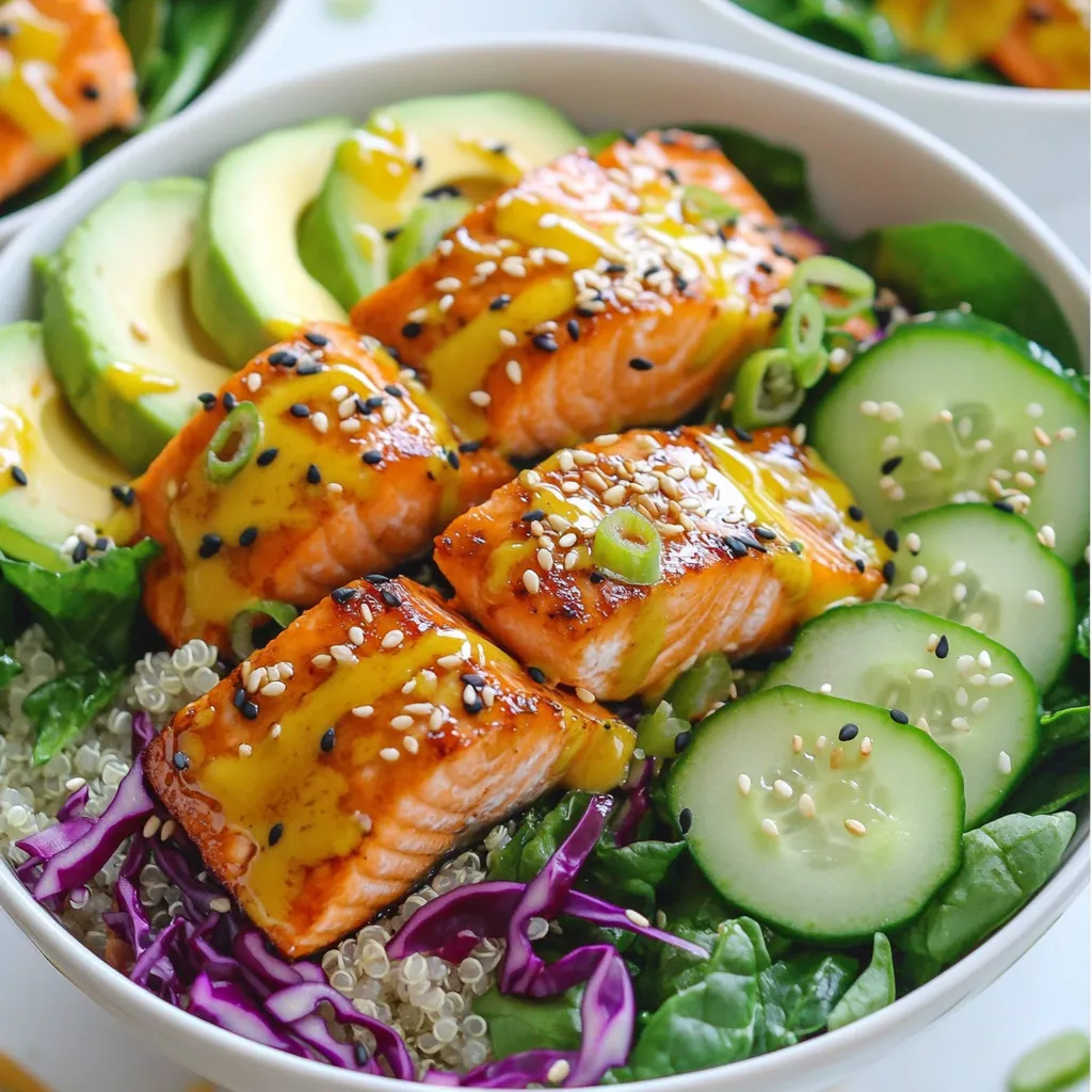 Bang Bang Salmon Bite Bowls Simple and Fresh Meal