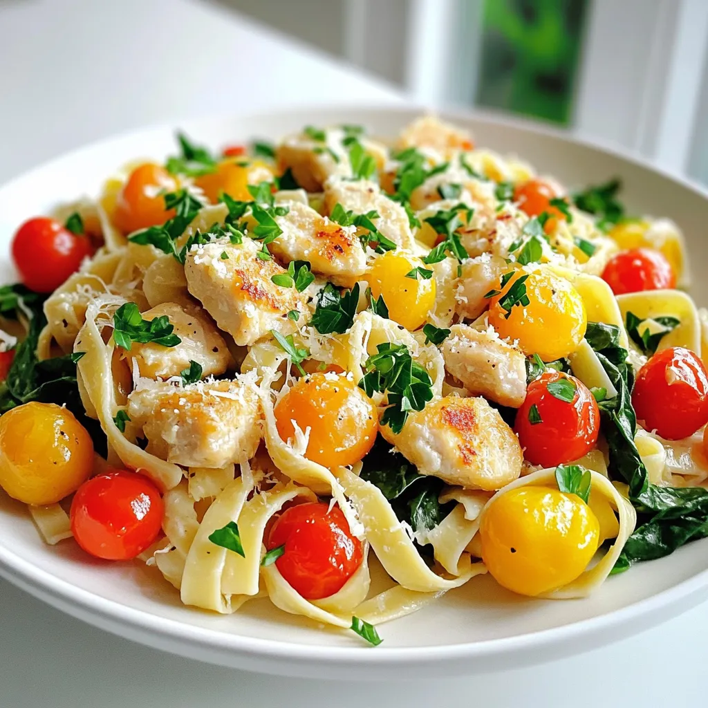 Lemon Garlic Chicken Pasta Skillet Flavorful Delight