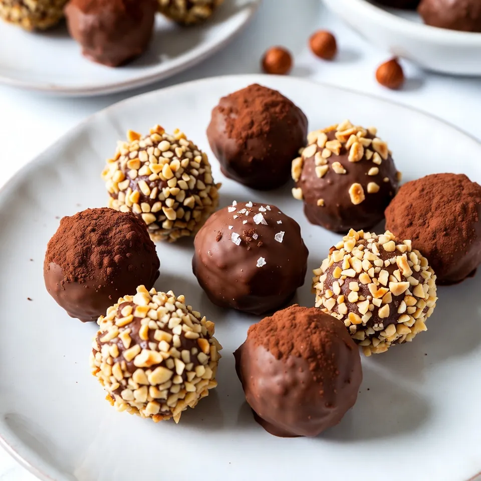 Nutella Hazelnut Truffles Delightful No-Bake Treat