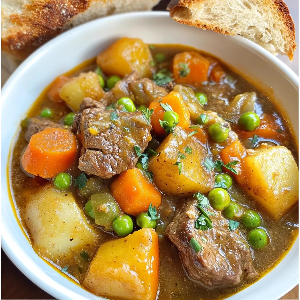 Hearty Beef Stew Bold and Flavorful Comfort Dish
