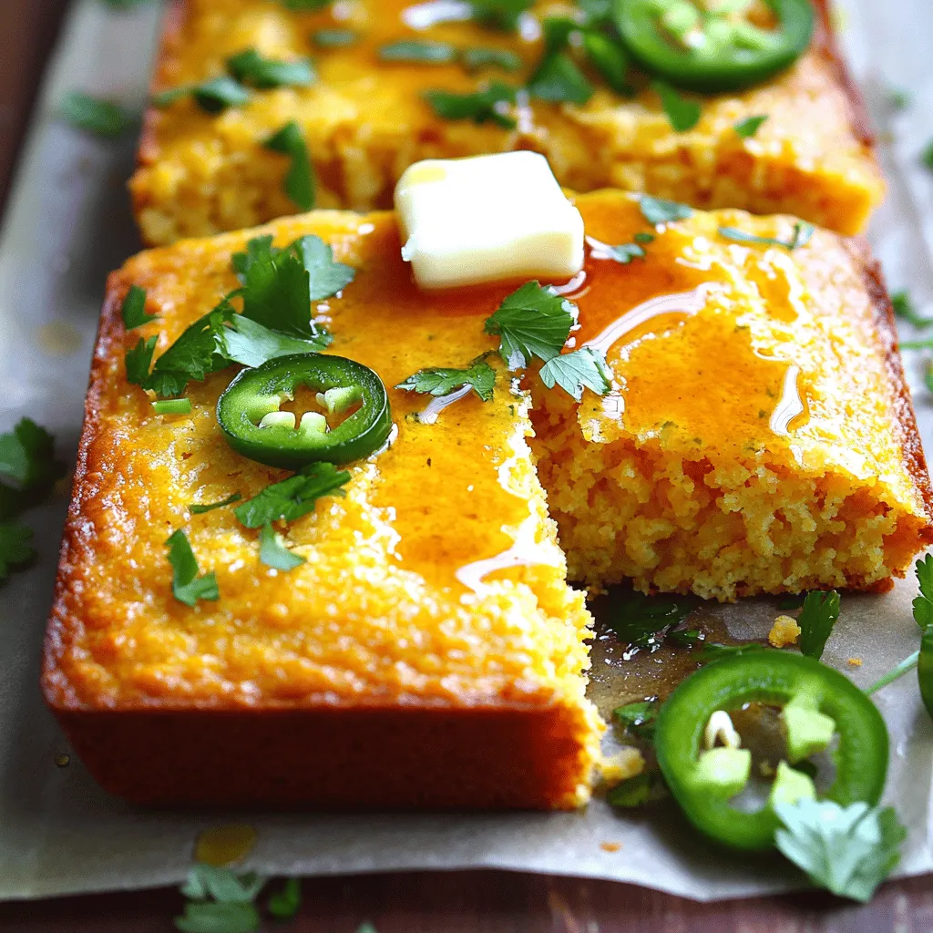 Jalapeno Cheddar Cornbread Flavorful and Simple Recipe