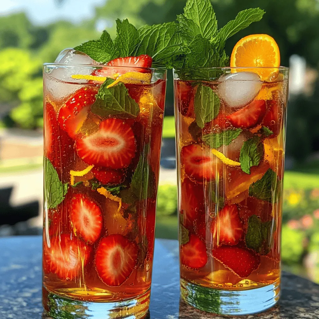 Strawberry Iced Tea Refreshing and Easy Recipe