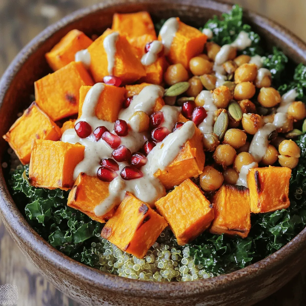 Harvest Sweet Potato Buddha Bowl Savory and Healthy Meal