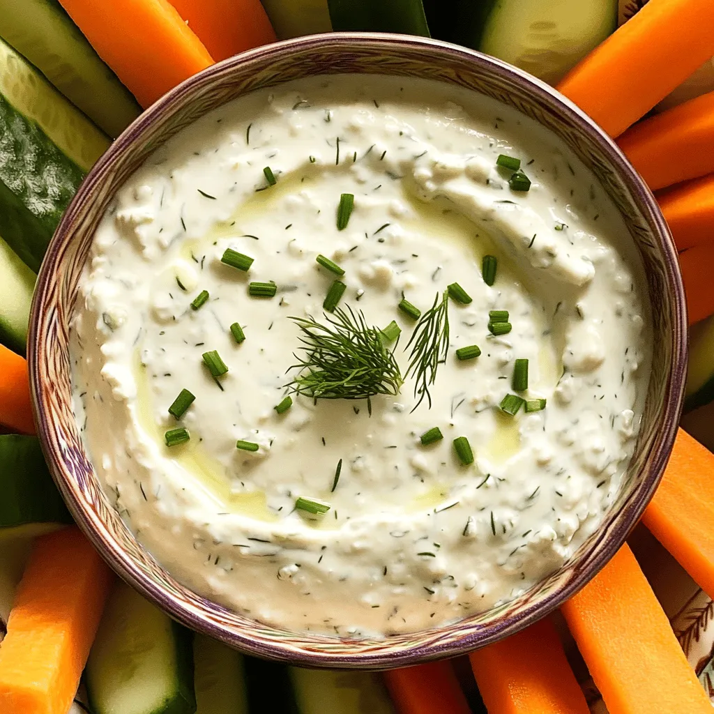 To make cottage cheese ranch dip, you need a few key ingredients. First, you will need one cup of cottage cheese. This gives the dip its creamy base. Next, add half a cup of sour cream for extra richness. Then, include a quarter cup of mayonnaise. This adds a nice smoothness to the mix.