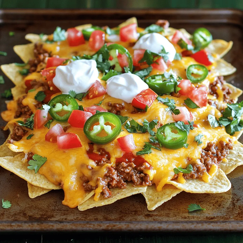 To make sloppy joe nachos, you need a few key items. First, you