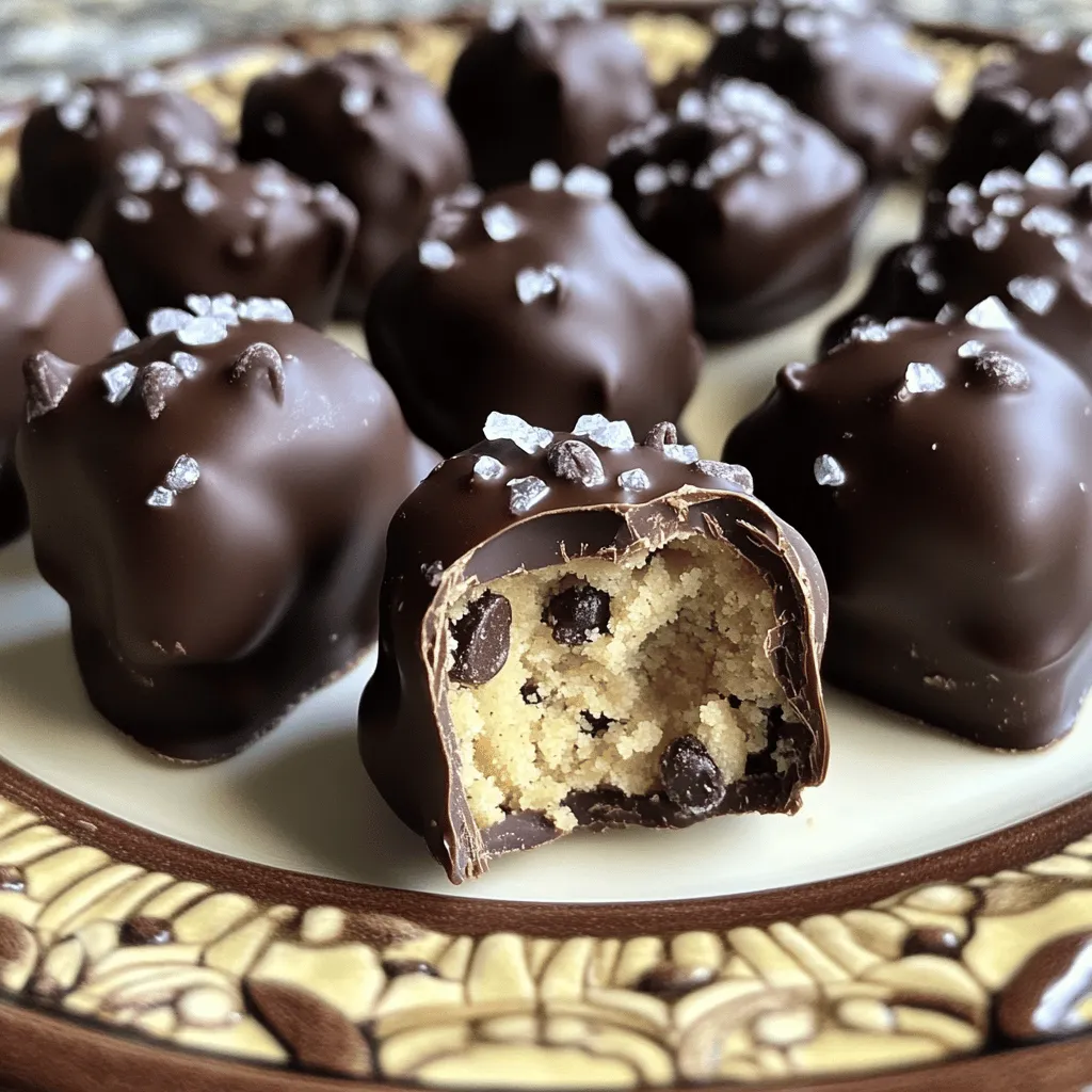 Chocolate Chip Cookie Dough Bites Easy and Fun Treat
